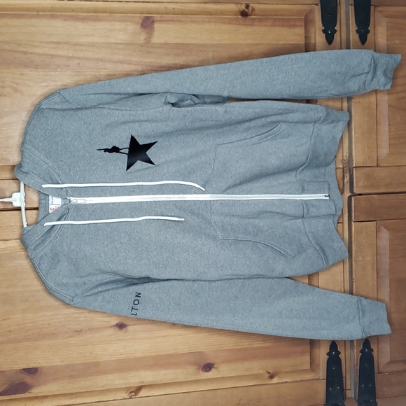 Hamilton Sweaters Hamilton The Broadway Musical Embroidered Hoodie Sweatshirt Poshmark